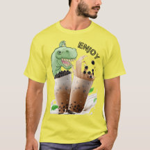 disfruta del dinosaurio del té bubba