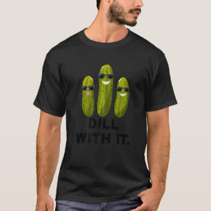 Camiseta Disfruta del Equipo de Pepino en Vinagre Vegano Di
