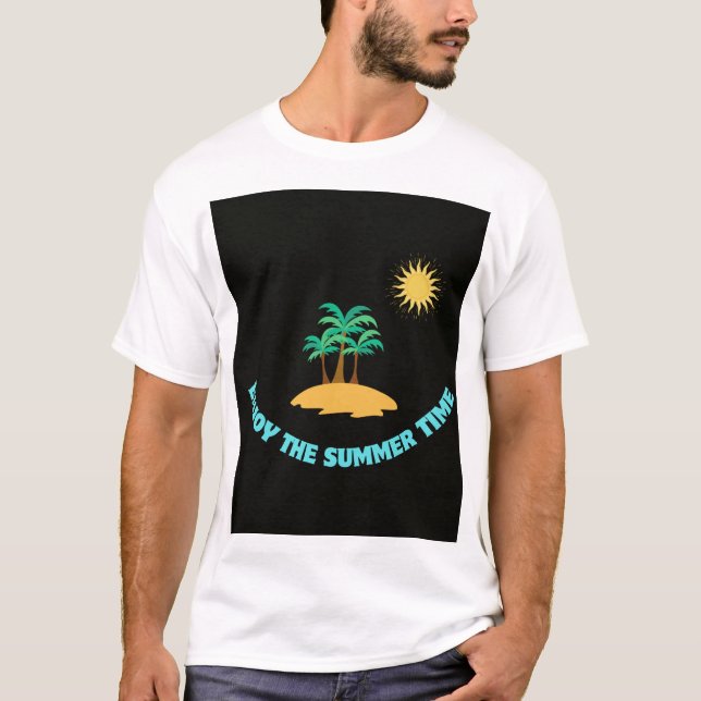 Camiseta Disfruta del verano (Anverso)