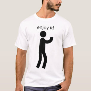 Camiseta Disfruta - Diseño sencillo y motivacional de camis