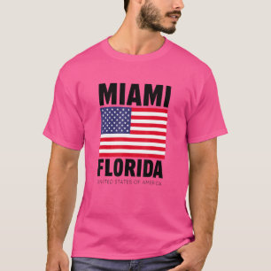 Camiseta Disfruta Guay Miami Florida Con Ilustración De Ban