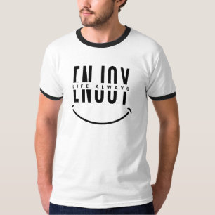 Camiseta Disfruta la Vida Siempre