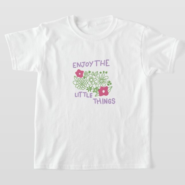 Camiseta Disfruta Las Cosas Pequeñas (Distribución)