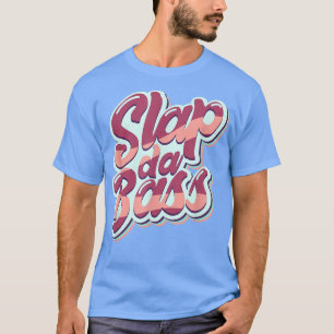 Camiseta Disfruta Slap Bass Guitar Jam Session Slap da bass