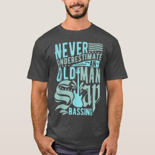 Camiseta Disfruta Slap Bass Guitar Jam Session Slapbassin S
