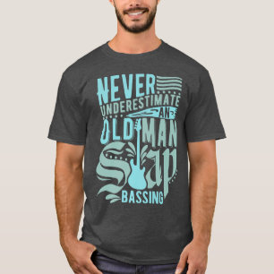 Camiseta Disfruta Slap Bass Guitar Jam Session Slapbassin S