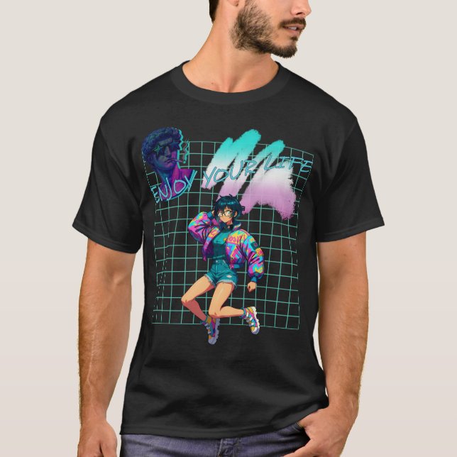 Camiseta Disfruta Tu Vida (Anverso)