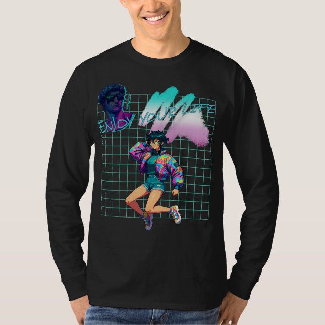 Camiseta Disfruta Tu Vida (Anverso)