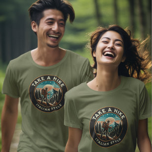 CAMISETA DISFRUTA UN PASEO AL AIRE LIBRE AL ESTILO ITALIANO