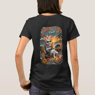 Camiseta Disfrutando en el Paraíso - Diseño Hawaiano Divert