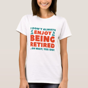 Camiseta Disfrutar al retiro