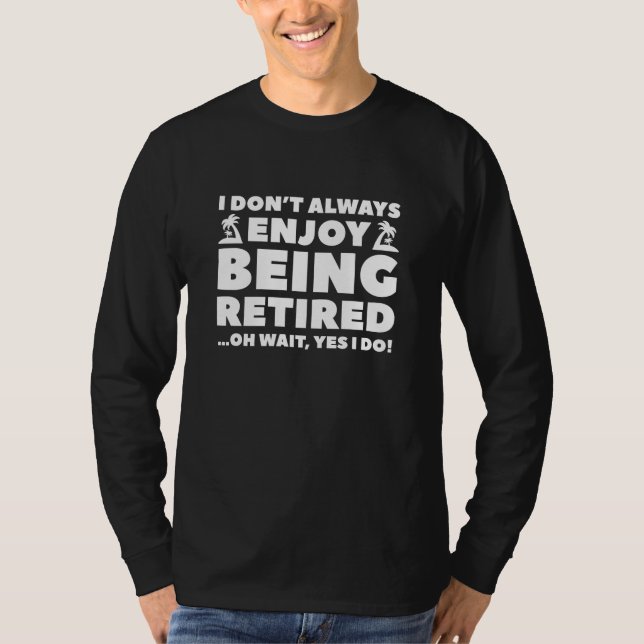 Camiseta Disfrutar al retiro (Anverso)