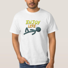 Camiseta Disfrutar de la vida