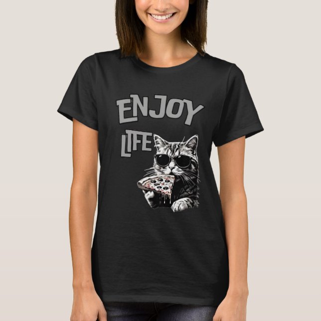 Camiseta Disfrutar de la vida (Anverso)