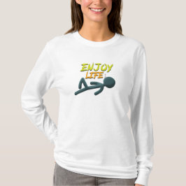 Camiseta Disfrutar de la vida