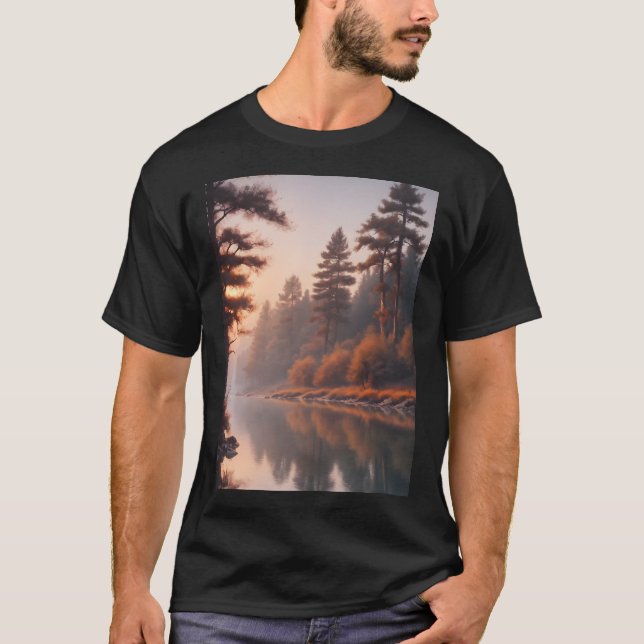 Camiseta Disfrutar de la vida en la naturaleza (Anverso)