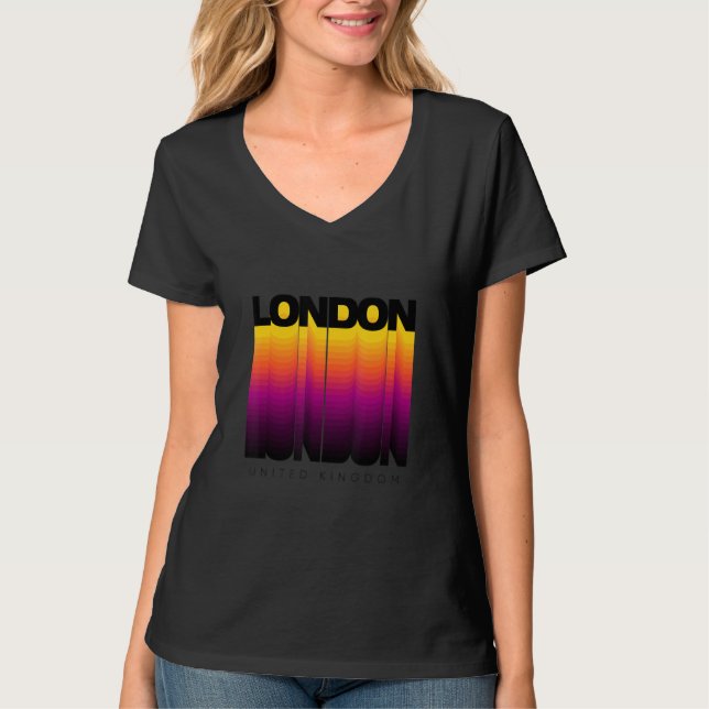 Camiseta Disfrute de Guay London Graphic Tee London Graphic (Anverso)