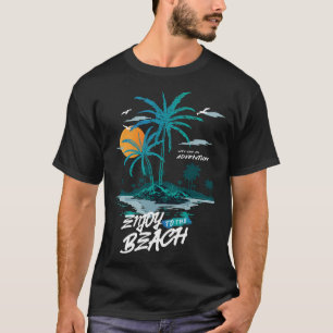 Camiseta disfrute de la idea de regalo de verano en la play