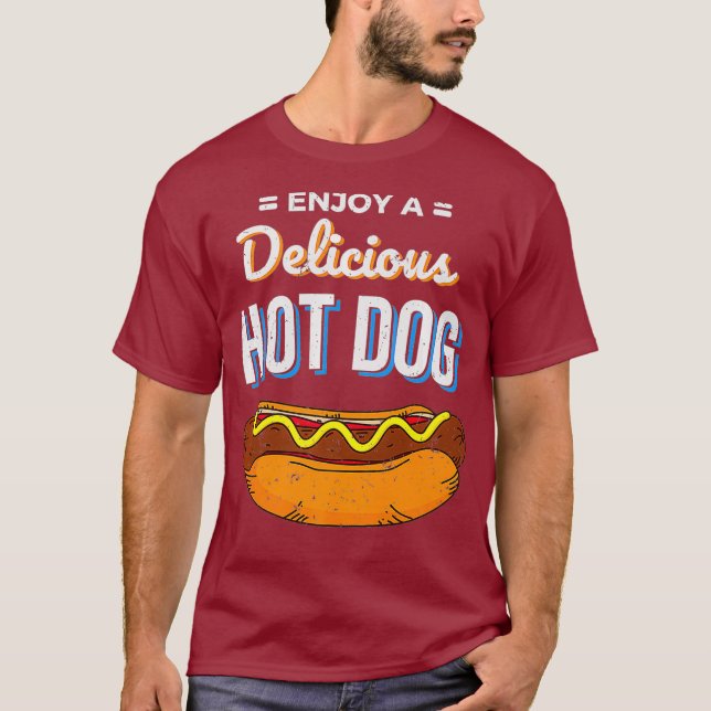 Camiseta Disfrute De Una Deliciosa Prima De Estilo Retro De (Anverso)