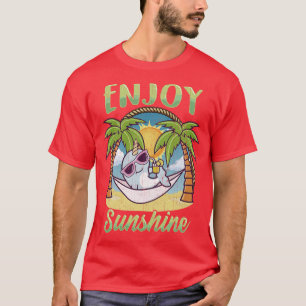 Camiseta Disfrute del Sunshine Narwhal Hammock Beach Ocean