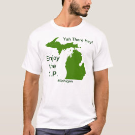 Camiseta Disfrute del U.P. Michigan con Da Yoopers