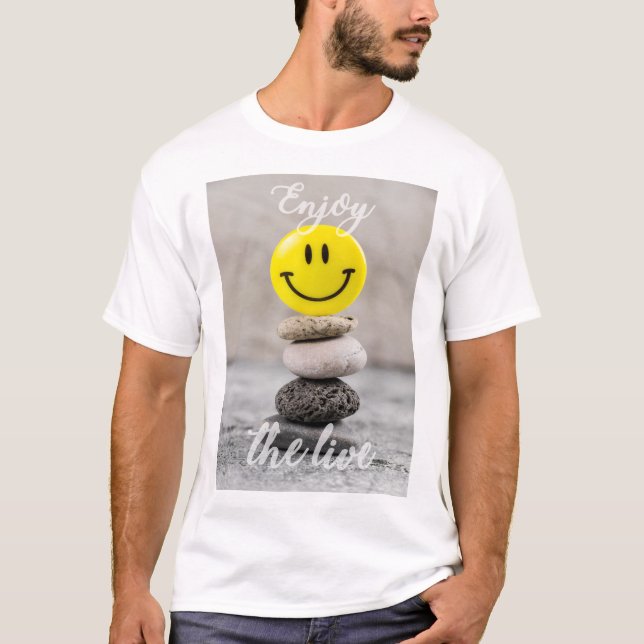 Camiseta ¡Disfruten de la vida! (Anverso)
