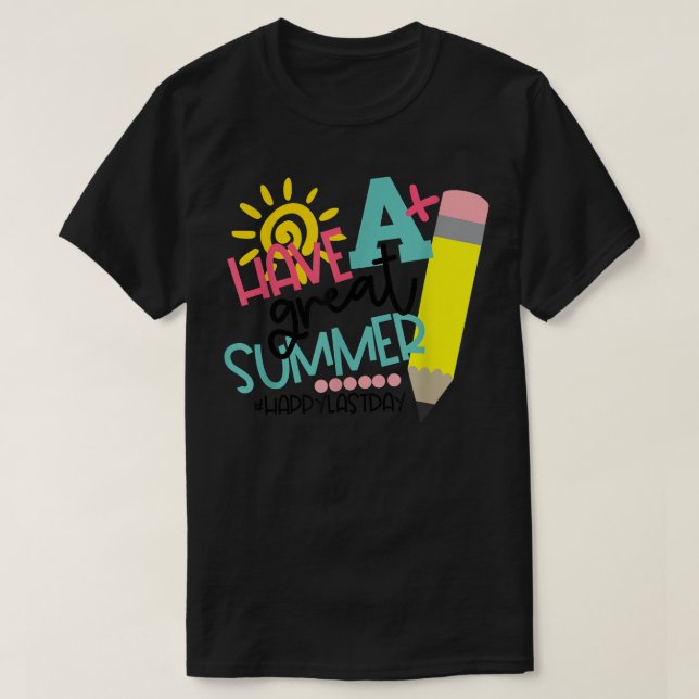 Camiseta Disfruten De Un Gran Verano Gracioso De Profesores (Diseño del anverso)