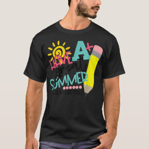 Camiseta Disfruten De Un Gran Verano Gracioso De Profesores