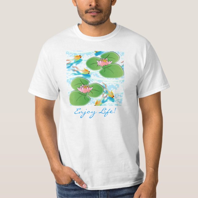 Camiseta ¡Disfruten la vida! T (Anverso)