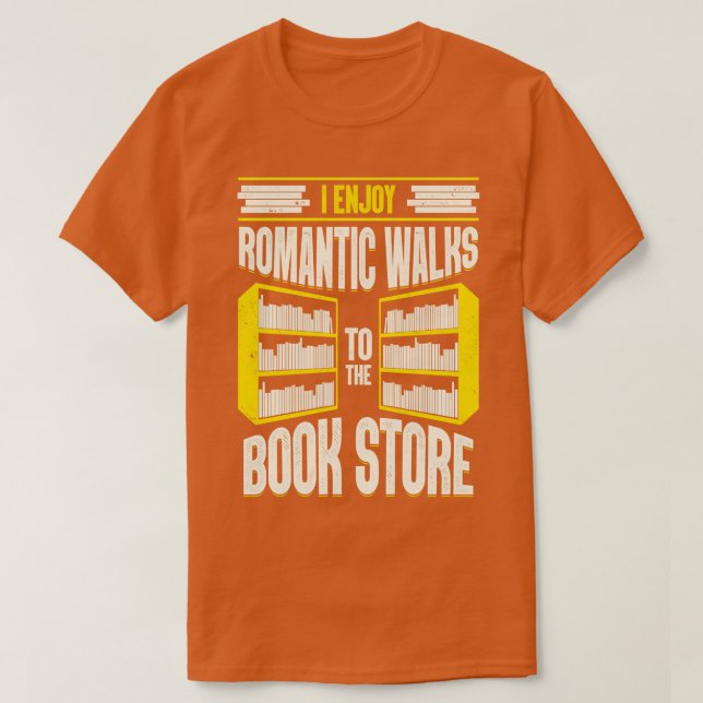 Camiseta Disfruto De Caminatas Románticas A La Tienda De Li (Diseño del anverso)