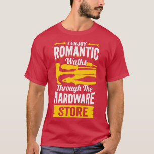 Camiseta Disfruto De Caminatas Románticas A Través De La Ti