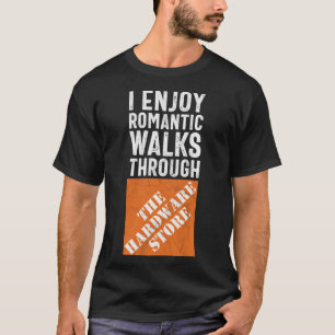 Camiseta Disfruto de caminatas románticas a través de la ti