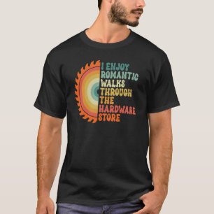 Camiseta Disfruto De Caminatas Románticas A Través De La Ti