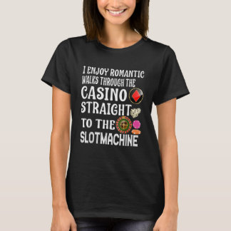 Camiseta Disfruto De Caminatas Románticas A Través Del Casi