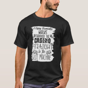 Camiseta Disfruto De Caminatas Románticas A Través Del Casi