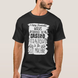 Camiseta Disfruto De Caminatas Románticas A Través Del Casi