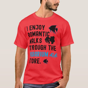 Camiseta Disfruto De Caminatas Románticas Por La Tienda De 
