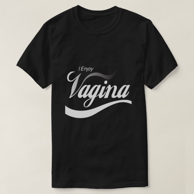 Camiseta Disfruto la vagina (Diseño del anverso)