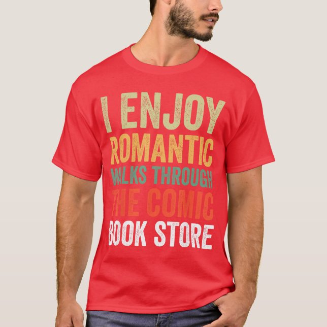 Camiseta Disfruto Romc Walkshroughhe tienda de cómics diver (Anverso)