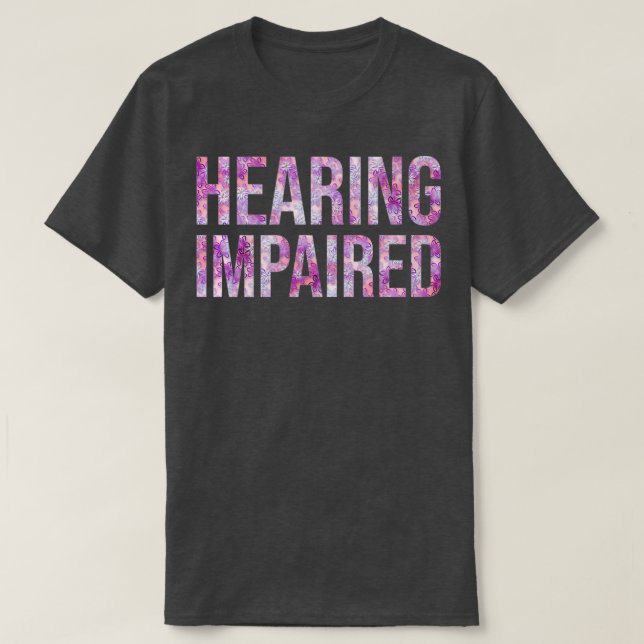 Camiseta Disfunción auditiva 45 (Diseño del anverso)