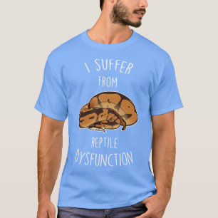 Camiseta Disfunción Del Reptil De Python De Ball