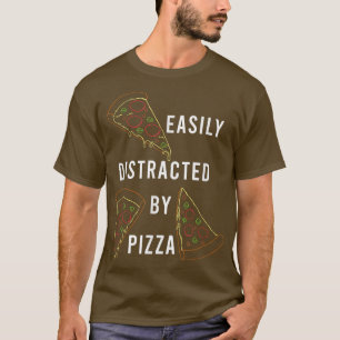 Camiseta Disgustado por Pizza Funny diciendo comida italian