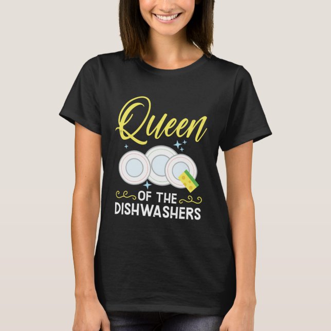 Camiseta Dishwashing Job Profession Restaurant Employee Dis (Anverso)