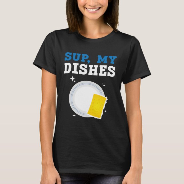Camiseta Dishwashing Job Profession Restaurant Employee Dis (Anverso)