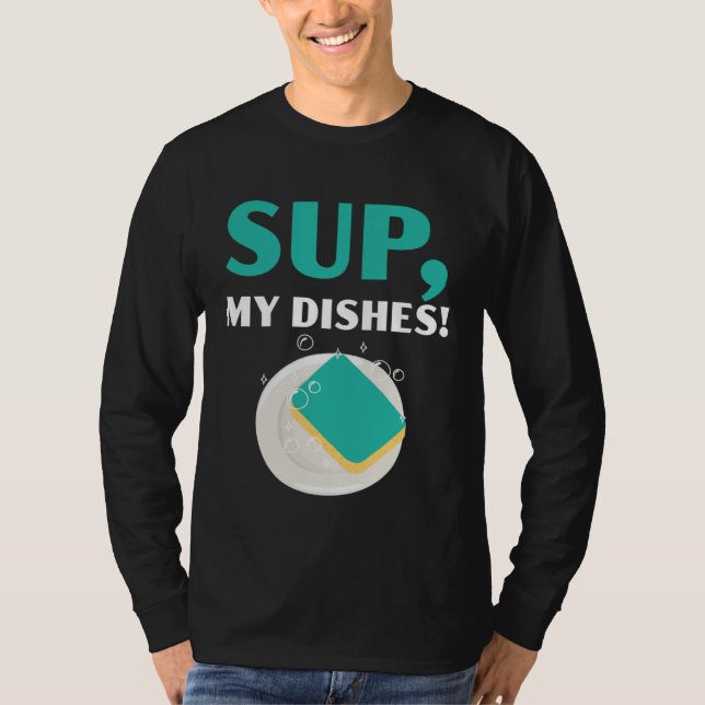 Camiseta Dishwashing Job Profession Restaurant Employee Dis (Anverso)