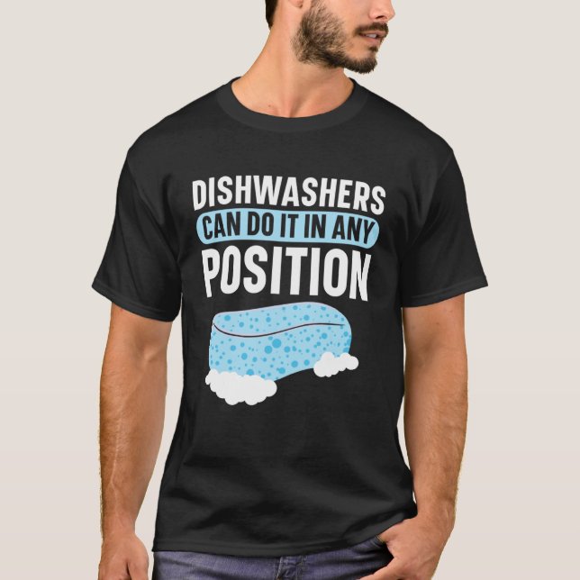 Camiseta Dishwashing Job Profession Restaurant Employee Dis (Anverso)