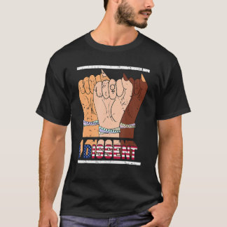 Camiseta Disiento Feminista Pro Elección Derechos Reproduct