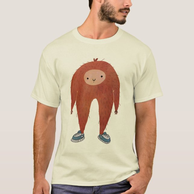 Camiseta disimulada de Sasquatch (Anverso)