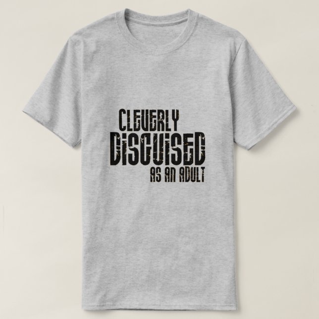 Camiseta disimulado inteligentemente (Diseño del anverso)