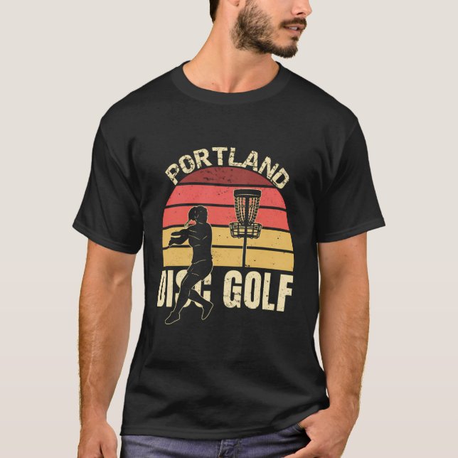 Camiseta Disk Golf Accessories Y Tees Portland Disk Golf (Anverso)